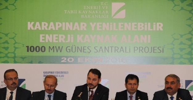 "Karapınar" 1000 megawatt’lık güneş enerjisi santrali projesi açıklandı