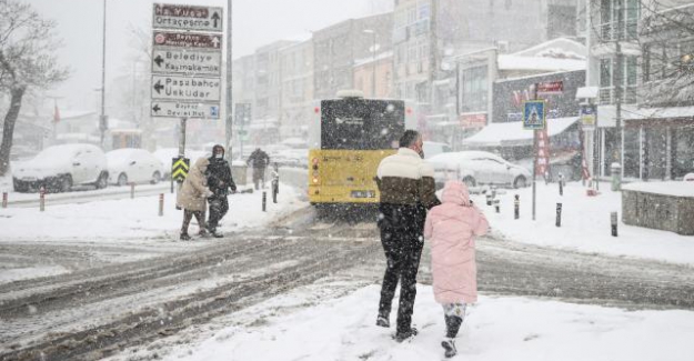 İstanbul için turuncu alarm: Yoğun kara dikkat!..