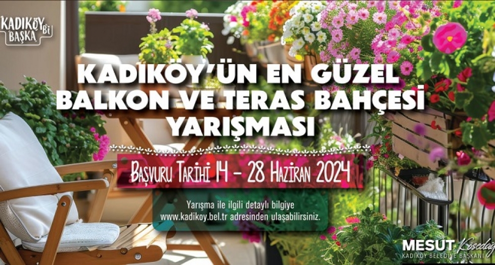 Kadıköy’de En Güzel Bahçeler Yarışacak