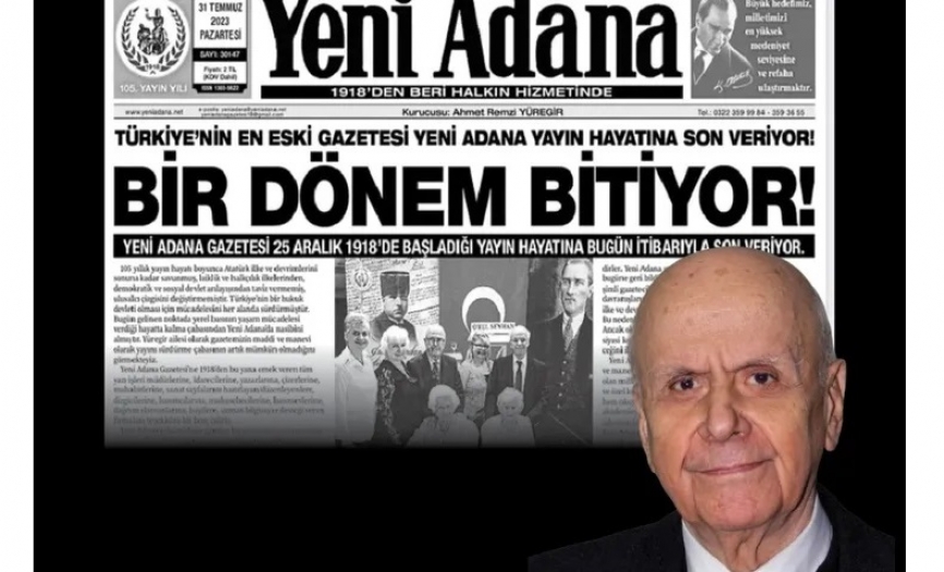 Duayen Gazeteci Çetin Remzi Yüreğir, son yolculuğuna uğurlandı