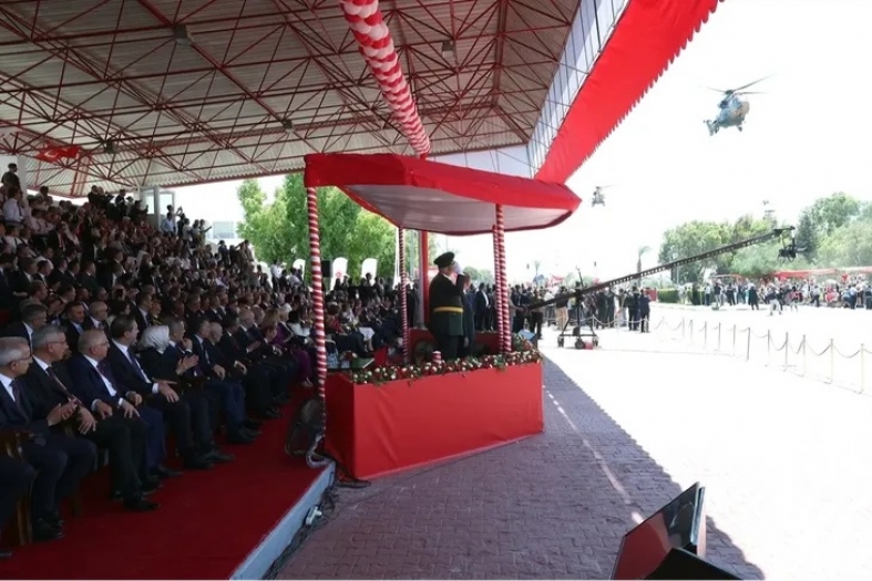 Kıbrıs Barış Harekatı'nın 50. yıl kutlamalarına Türkiye'den geniş katılım ve muhteşem bir tören