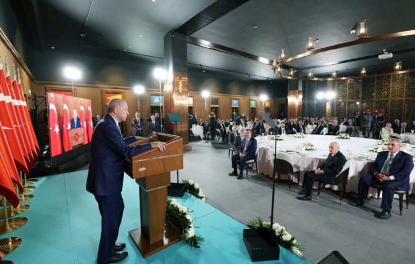 Erdoğan: “Yangının, depremin, doğal afetin şu partisi veya bu partisi olmaz, ormanlar hepimizindir”