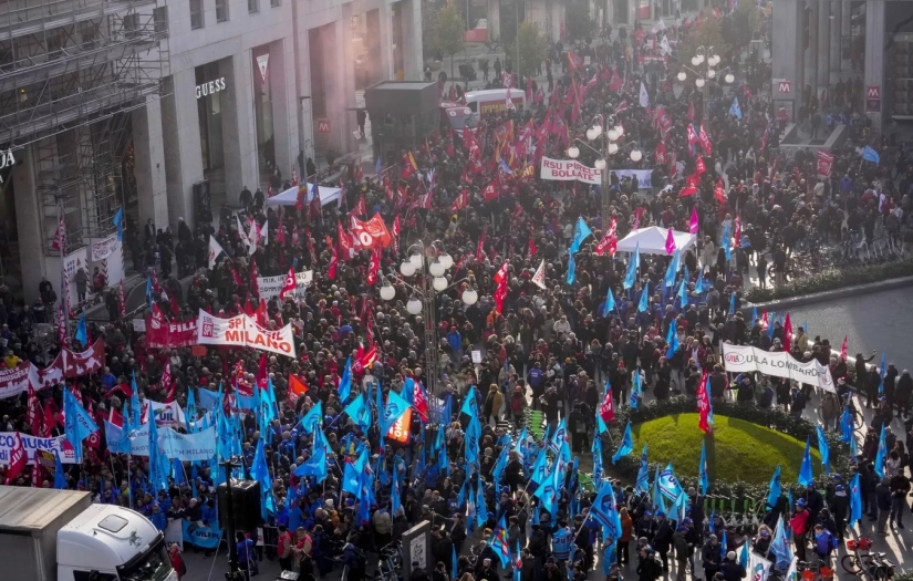 İtalya'da 'yanlış bütçe' protestosu: Genel greve gidildi