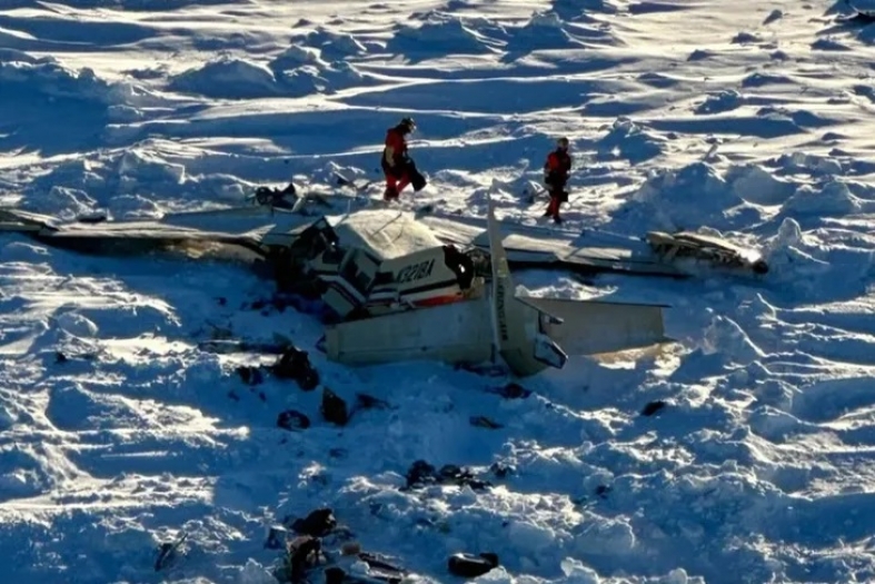 Alaska'da kaybolan uçağın enkazı bulundu: Kurtulan yok