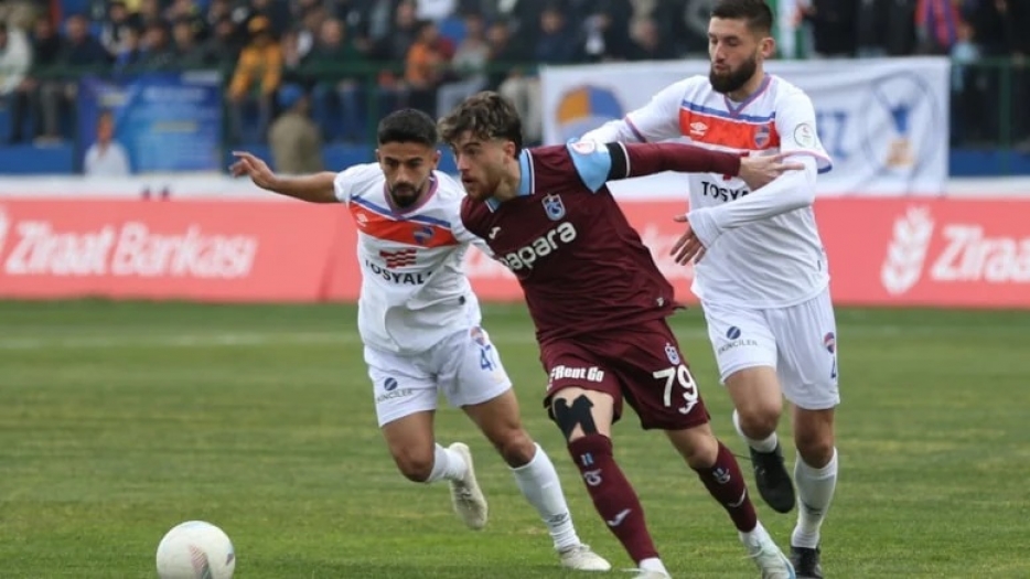 Trabzonspor İskenderun'a takıldı! 4 gollü maç