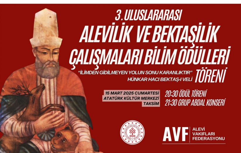 Alevi Vakıfları Federasyonu Bilim Ödülleri Sahiplerini Buluyor