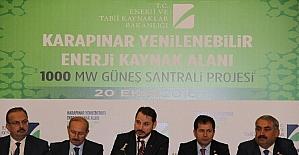 "Karapınar" 1000 megawatt’lık güneş enerjisi santrali projesi açıklandı