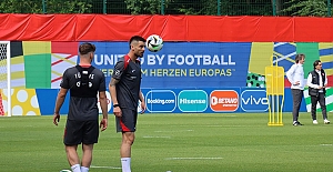EURO 2024 I Milli Takım'da Çekya maçı hazırlıkları başladı