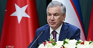 Özbekistan Cumhurbaşkanı Mirziyoyev'e Türkiye Cumhuriyeti Devlet Nişanı verildi
