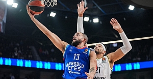 Anadolu Efes, ASVEL karşısında üstünlüğünü koruyamadı